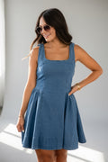 Just Add Joy Denim Mini Dress