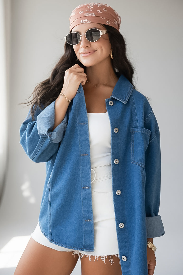 Focus On You Denim Jacket