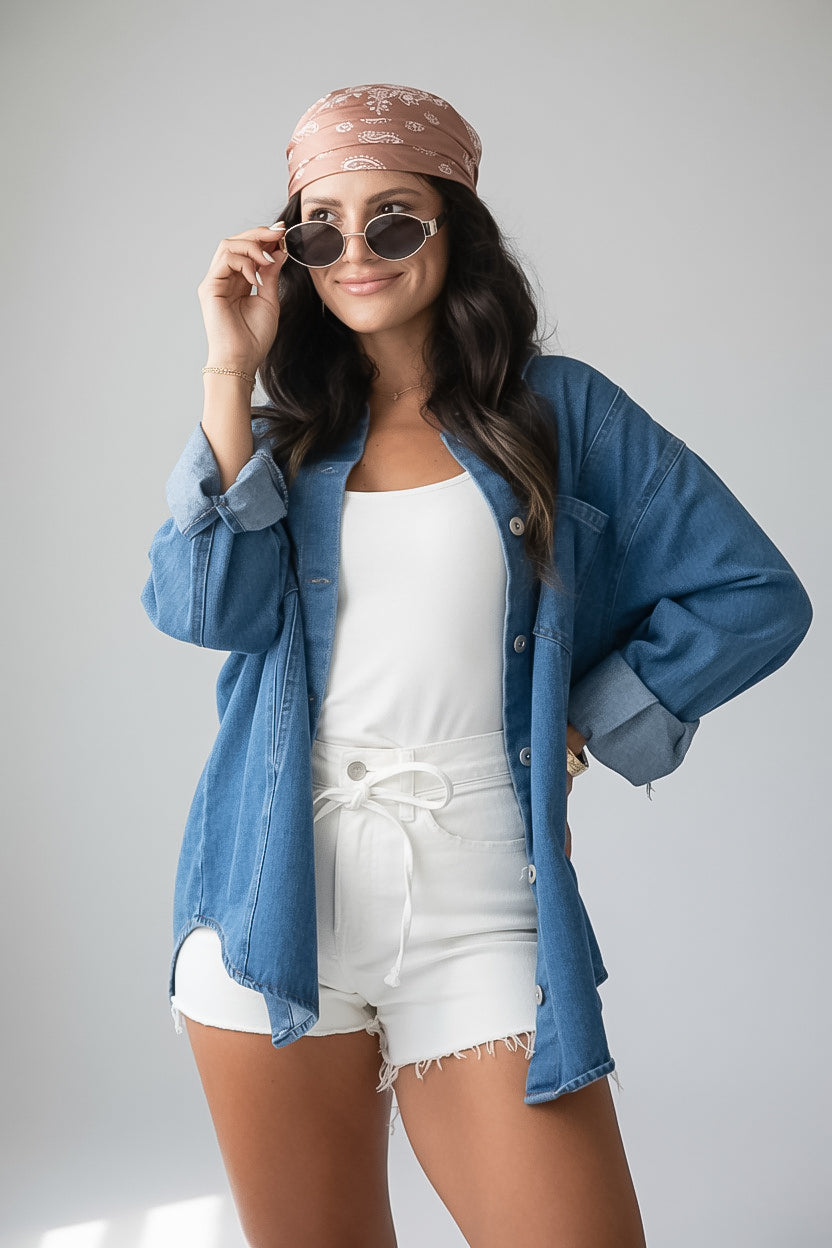 Focus On You Denim Jacket