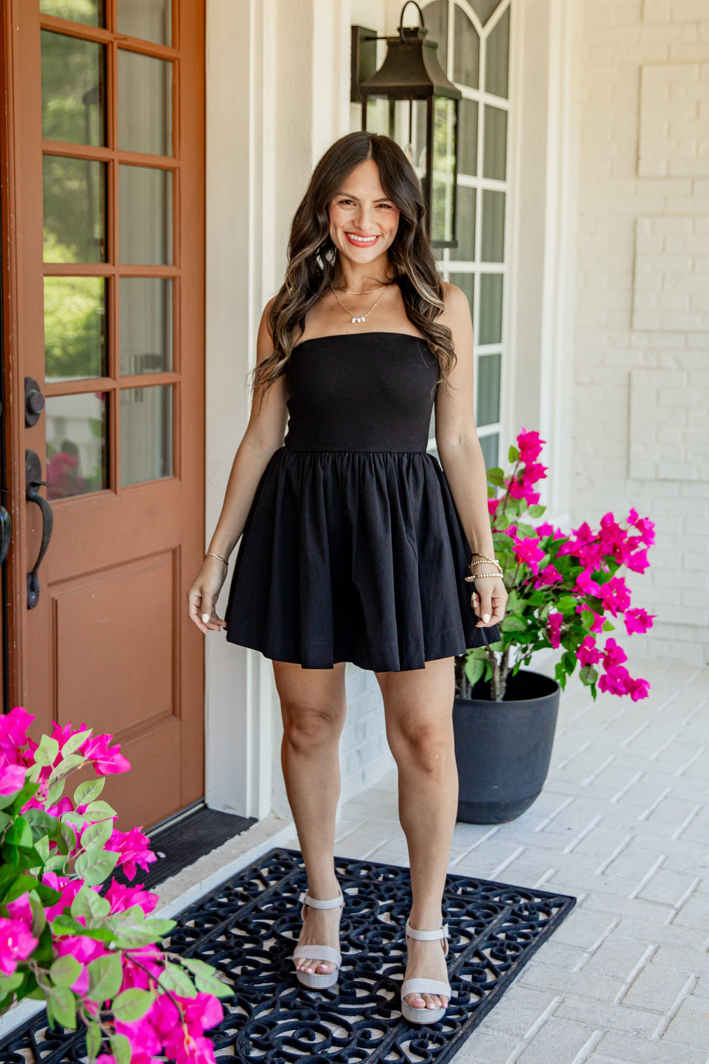 Effortless Occasion Strapless Mini Dress