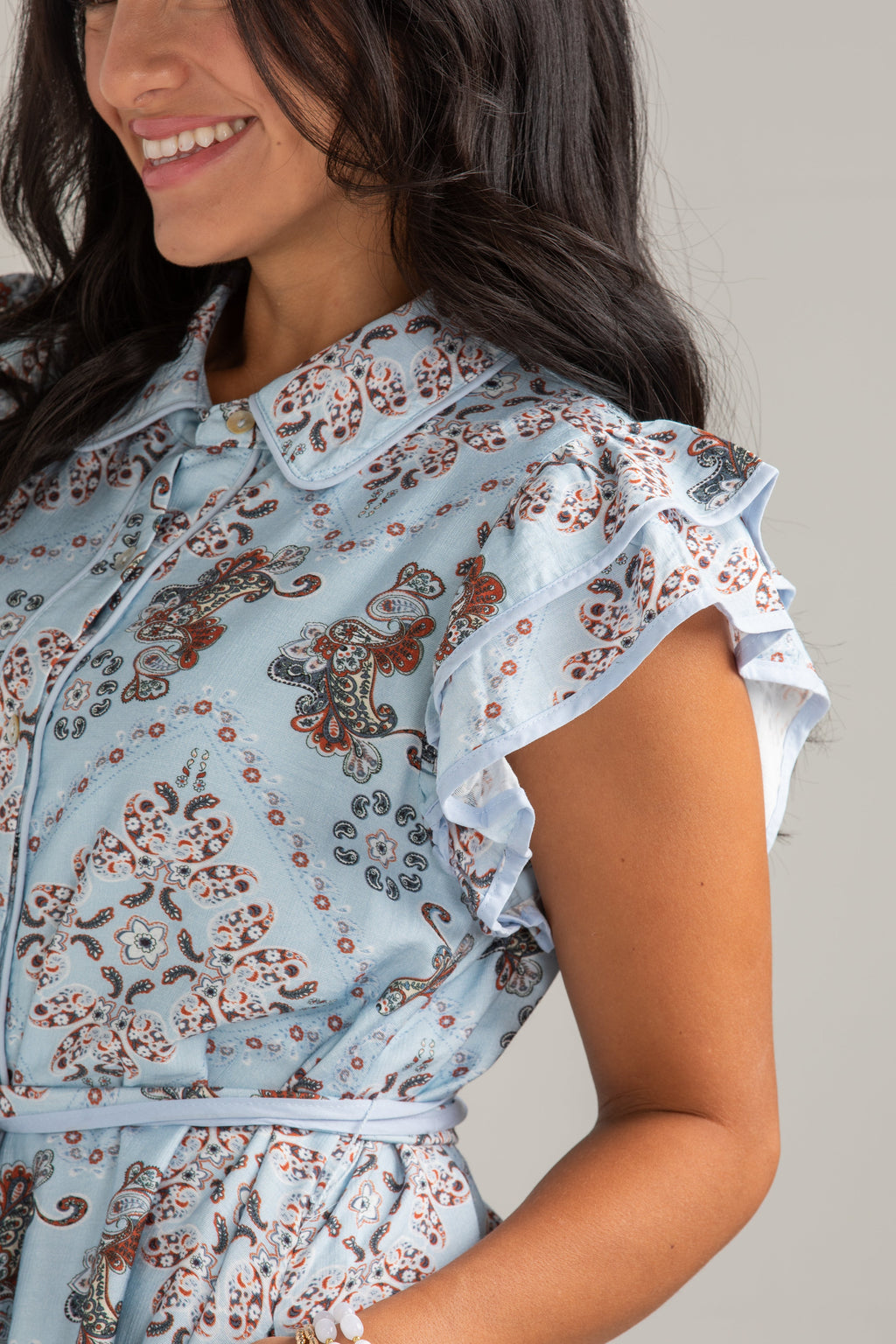 Montana Blue Printed Mini Dress