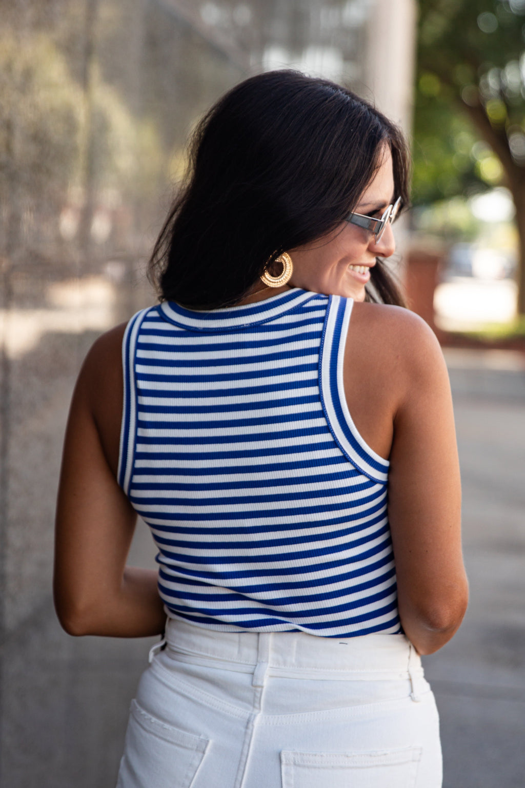 Harvest Stripe Knit Tank