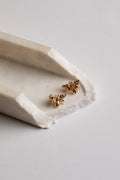 Hadley Bee Gold Stud Earrings