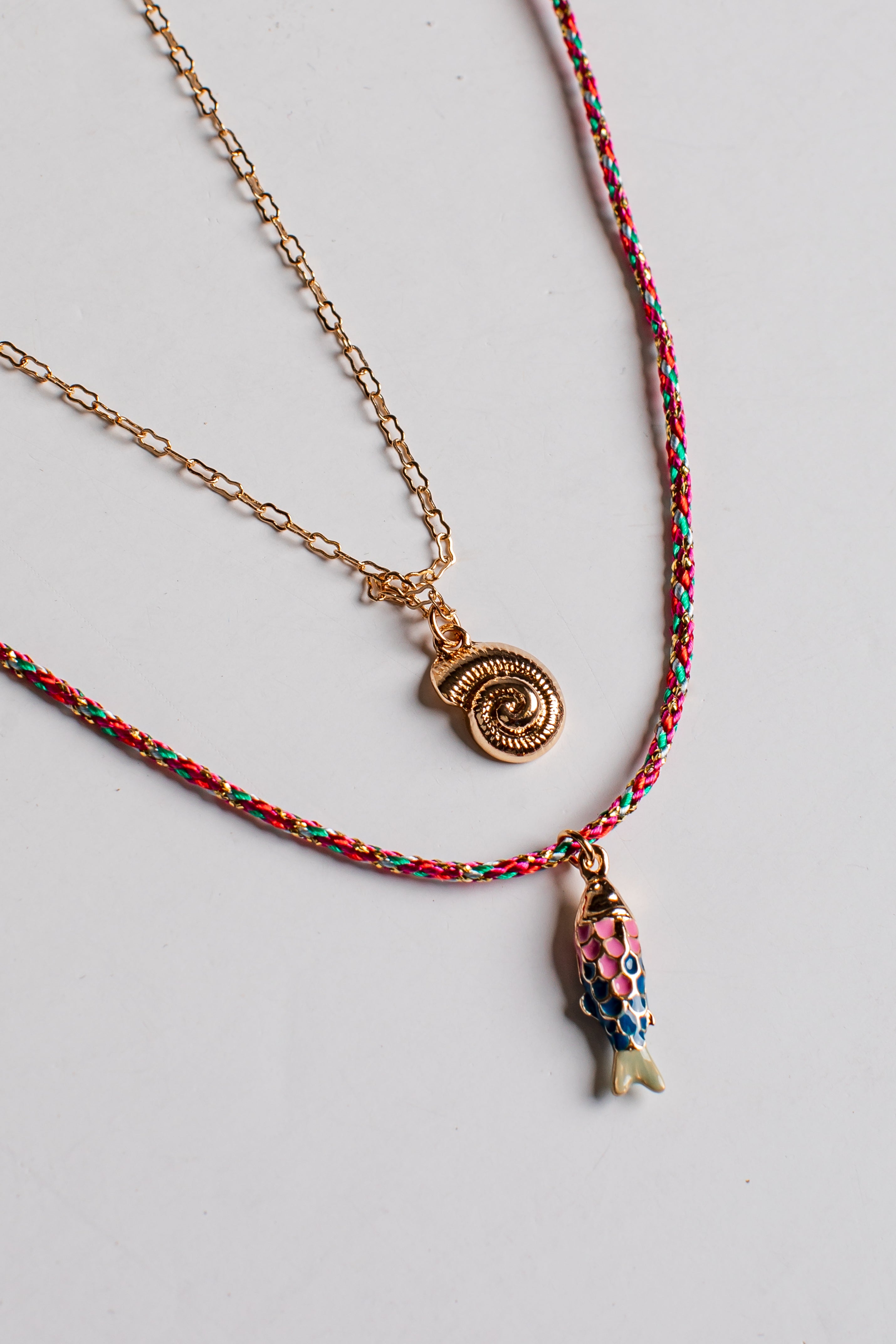Kayda Gold Charm Layered Necklace