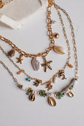 Colette Multi Shell Layered Necklace