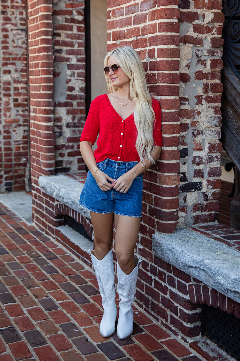 Crisp Mornings Textured Cardigan Top