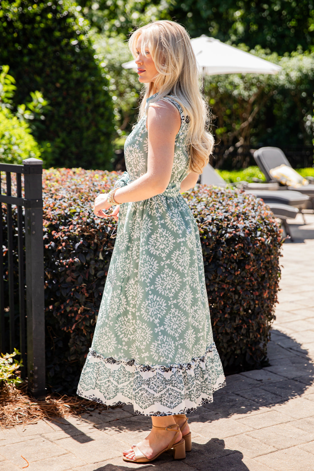 The Occasion Called Printed Maxi Dress