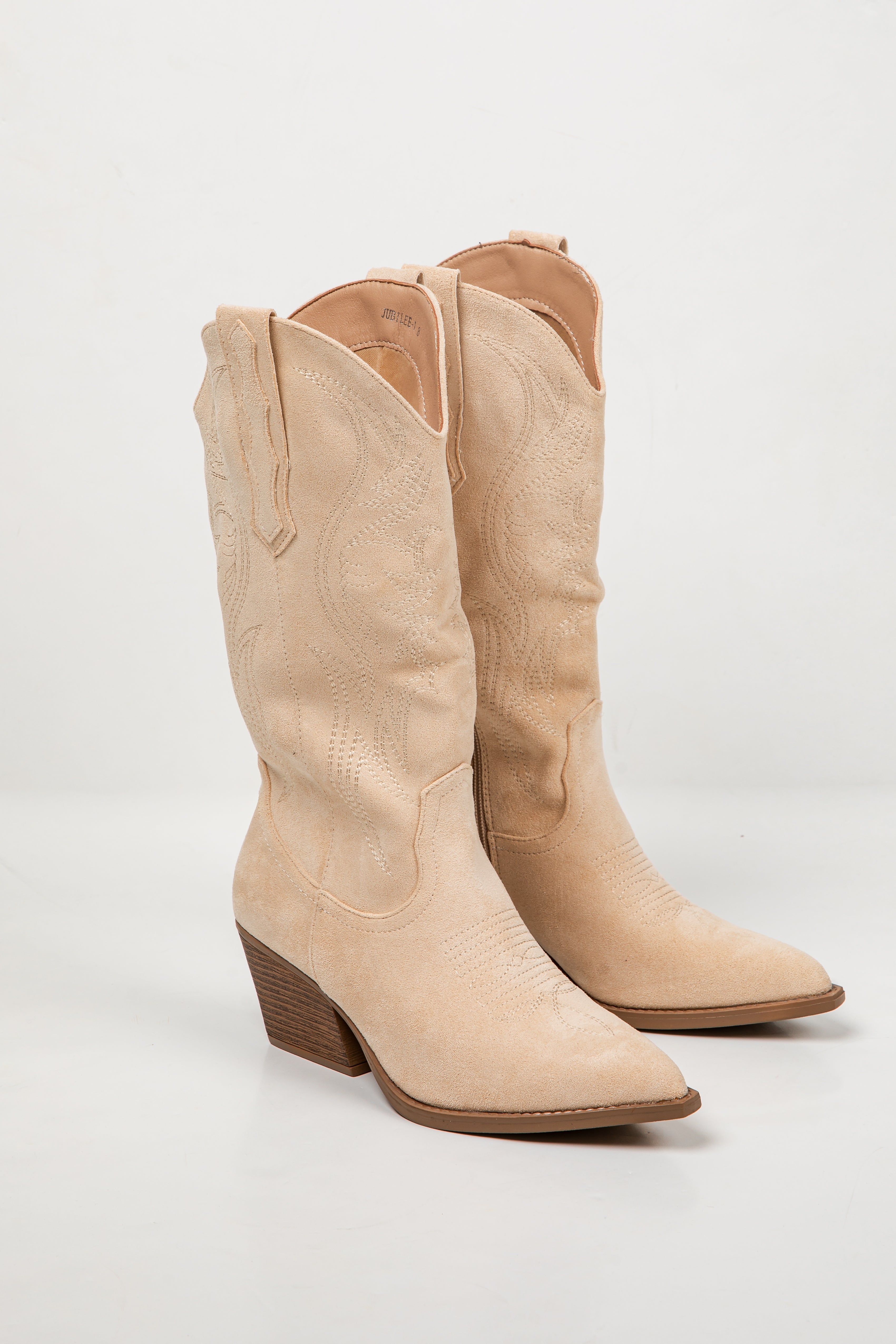 Countryside Stroll Beige Western Boots